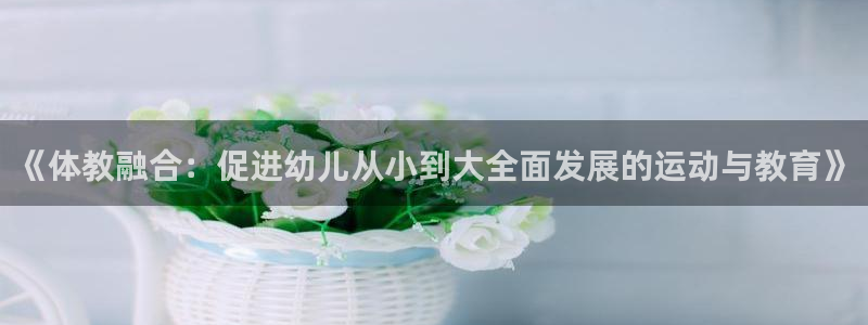betway西汉姆：《体教融合：促进幼儿从小到大全面发展的运动与教育》